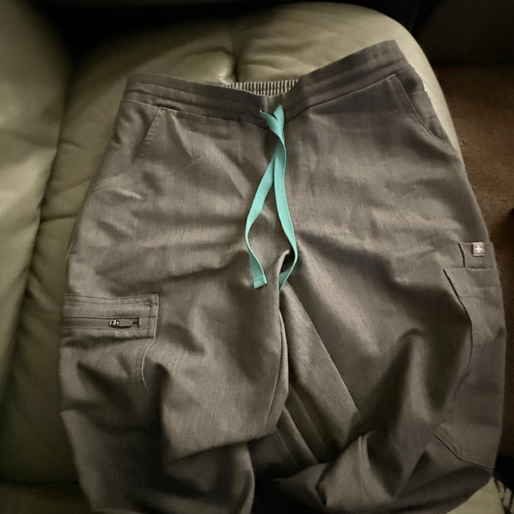 Figs Gray Technical Jogger Pants